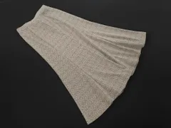 SM2 サマンサモスモス 総柄 ロング スカート sizeF/グレージュ ◇■ レディース