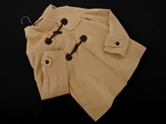 KUMIKYOKU 組曲 アンゴラ混 ダッフル コート size1/ベージュ ◇■ レディース