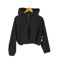 ザラ ZARA ゴム引きフード付きジャケット レディース  L