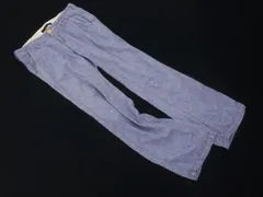 johnbull ジョンブル 綿麻 パンツ sizeSS/青 ■◆ レディース