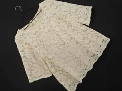 ROPE ロペ 総レース カットソー size38/アイボリー ■◆ レディース