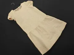 NATURAL BEAUTY BASIC ナチュラルビューティーベーシック ジャガード ワンピース sizeS/ベージュ ■◆ レディース