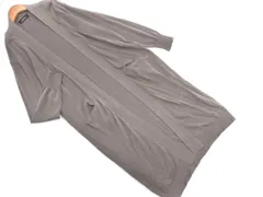 green label relaxing グリーンレーベルリラクシング ユナイテッドアローズ ロング カーディガン 茶 ■◇ レディース