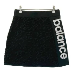 サイズ：1 NEW BALANCE GOLF ニューバランス  ニットスカート ゼブラ柄 ブラック系 [240101632664] ゴルフウェア レディース ストスト