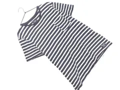 Abercrombie & Fitch アバクロンビー＆フィッチ ボーダー カットソー sizeL/紺 ■◆ メンズ