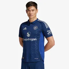 【送料無料・匿名配送】adidas アディダス マンチェスターユナイテッド 24/25 アウェイ オーセンティック 選手着用モデル レプリカユニフォーム レプリカシャツ 練習着 紺 新品 正規品 並行輸入 日本未発売