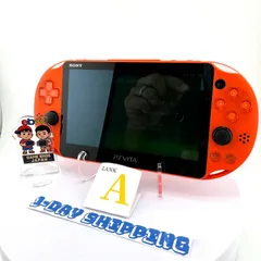 PS Vita PCH-2000 ZA24 Neon Orange 動作確認済み ネオンオレンジ ピーエス ヴィータ ソニー PlayStation プレイステーション