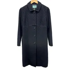 TOCCA(トッカ) コート サイズ4 S レディース美品  - 黒 長袖/リボン/冬