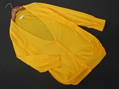 MACKINTOSH PHILOSOPHY マッキントッシュフィロソフィー ニット カーディガン size38/黄 ■◇ レディース