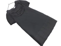 TO BE CHIC トゥービーシック ティアード Iライン ワンピース size3/黒 ■◆ レディースのサムネイル