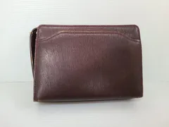 DAKS　 レザー セカンドバッグ　茶色　本革　クラッチバッグ　　ブラウン