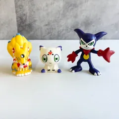 デジモンアドベンチャー デジモン ソフビ フィギュア 3体セット インプモン クルモン キュウビモン