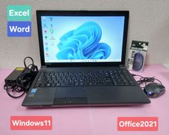 初期設定不要☆東芝 Core i5 4310M 2.7GHz 8GB 320GB Windows11