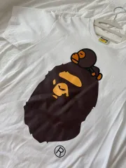 A BATHING APE アベイシングエイプ BAPE®︎ ×マイロ BIG APE Tシャツ 白 半袖