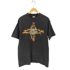 ハーレーダビッドソン HARLEY-DAVIDSON 00s USA製 Hanesボディ 両面プリントTシャツ コピーライト2008 メンズ import：L 