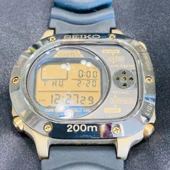 A【稼働品】SEIKO セイコー M725-5A00 SCUBA MASTER スキューバマスター