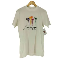 ユーズドフルギ USED古着 フロント刺繍クルーネックTシャツ レディース JPN：S 