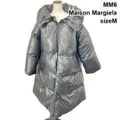■ エムエム6メゾンマルジェラ MM6 Maison Margiela ダウンコート  2way ノースリーブ ダウンジャケット 165/88A 黒 M レディース S6B377のサムネイル