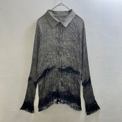 FUZZYKON 25ssパープル リボンサテンシャツ - メルカリ