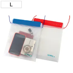 防水ポーチ ウォータープルーフポーチ L （ プール 海 防水ケース スマホケース 防水カバー ）)
