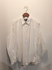 美品　Polo by Ralph Lauren　ポロバイラルフローレン　シャツ　MARLOWE　マーロウ　コットン　ストレッチブロード　ポニー刺繍　白　Mサイズ