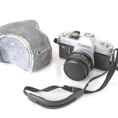 ジャンク『動作未確認』 キャノン MODEL7 レンズ・ケース有 フィルム