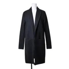 theory ウール混 チェック チェスターコート