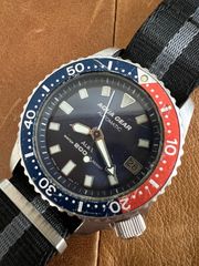 セイコー アルバ☆アクアギア☆自動巻き☆ペプシ☆稼働品☆ボーイズ