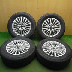 新車外し！25年★トヨタ 40系 アルファード ヴェルファイア Xグレード 純正 225/65R17 ヨコハマ アドバン V03 17インチ PCD120/5H★6020406Hノのサムネイル