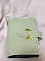 新品 アコーディオン カードウォレット ベージュ