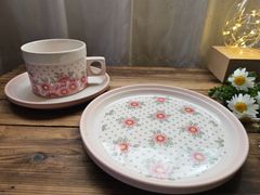 イマン ローズバスケット 陶器丸トレー マニーローズ - メルカリ