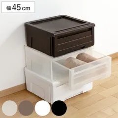 収納ケース カバゾコ 幅45×奥行40×高さ22cm プラスチック 引き出し （ 収納ボックス 収納 衣装ケース おもちゃ箱 衣類ケース クローゼット収納 日本製 押入れ収納 クローゼット 押し入れ スタッキング 積み重ね プラスチック製 ） )