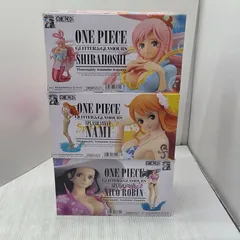 2 S02287 GLITTER& GLAMOURS アニメ ONE PIECE ワンピース しらほし ナミ ロビン 3セット  25 th ANNIVERSAR アニメ ワンピース フィギュア 未開封