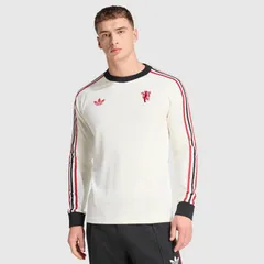 【送料無料・匿名配送】adidas Originals マンチェスターユナイテッド 25/26 OG 長袖 レプリカユニフォーム レプリカシャツ オフホワイト 新品 正規品 並行輸入 日本未発売