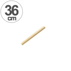 そば打ち道具 めん棒 36cm 木製 日本製 （ 麺棒 木製麺棒 のし棒 ソバ 蕎麦 蕎麦打ち 蕎麦打ち道具 伸ばし棒 手打ち蕎麦 生地作り お菓子作り パン作り 製菓道具 キッチン用品 調理用品 ）)のサムネイル