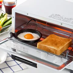 目玉焼きプレート 丸型 デュアルプラス フッ素加工 日本製 トースタートレー （ クッキングトレー オーブントレー 調理トレー 調理器具 調理道具 調理用品 キッチン用品 キッチン小物 キッチン雑貨 朝食 時短 ）)のサムネイル