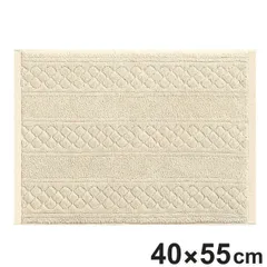 バスマット マット 吸水 素足快適 コットンリバース バス・洗面マット 約40×55cm 綿 コットン 日本製 国産 （ 風呂マット お風呂マット 足ふきマット 足拭きマット 浴室マット リバーシブル 40×55 40cm 55cm バス 風呂 バスグッズ )のサムネイル