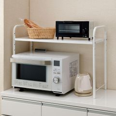 新品未使用箱不良 山善 レンジ下スライドボード TRSR-16（WWH/SWH