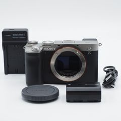 ショット数2,076回 SONY ソニー ミラーレス α7C ボディ シルバー 新品