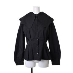 美品✨AMERI VINTAGE 2WAY シアークレープシャツ F ベージュ - メルカリ