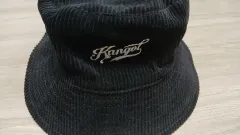 カンゴール ブラック コーデュロイ バケットハット リバーシブル使用可能 数回使用、保管のみ