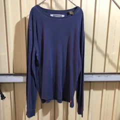 1968 Levi's ロンT ネイビー XL リーバイス 無地 長袖カットソー 古着卸 アメリカ仕入