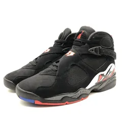【中古】NIKE AIR JORDAN 8 RETRO PLAYOFF ブラック レッド 28cm 305381-062 ナイキ エアジョーダン8 レトロ 