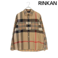 バーバリー  8032268 ノヴァチェック長袖シャツ メンズ M