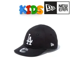 NEWERA (ニューエラ) My 1st 9TWENTY 子供 キャップ 乳児用 最小サイズ ロゴキャップ ロサンゼルス・ドジャース 赤ちゃん 帽子 フリー ブラック 【MB】