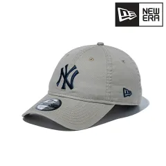 NEWERA (ニューエラ) キャップ メンズ レディース 帽子 9TWENTY ニューヨーク・ヤンキース ウォッシュドコットン サイズ調整可 ペブル ネイビー 【MB】