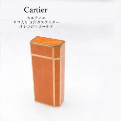 Cartier カルティエ ゴドロン ストライプ ローラー式 ガスライター