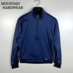 MOUNTAIN HARDWEAR 00s USA tech archive N2S windstopper halfzip L/S M マウンテンハードウェア ハーフジップ ソフトシェル NEXT TO SKIN 名作 テックのサムネイル