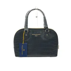 modaprincipe モーダプリンチペ 2WAYミニハンドバッグ  クロコ型押し レザー    ブラック レディース / 240001189718