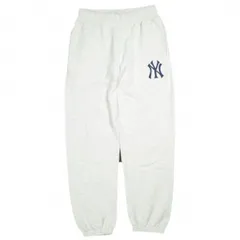 PUBLUX x MLB パブリュクス メジャーリーグ 別注 ニューヨークヤンキース 裏起毛 スウェットパンツ PB220704-1 M Light Gray NY フリークスストア ボトムス g25383